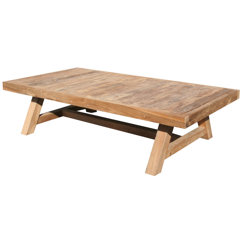 Chic Teak Recycled Teak Coffee Table Reviews Wayfair